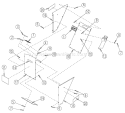 HopperáAssembly Diagram and Parts List for SC2206  Bear Cat Chipper Shredder